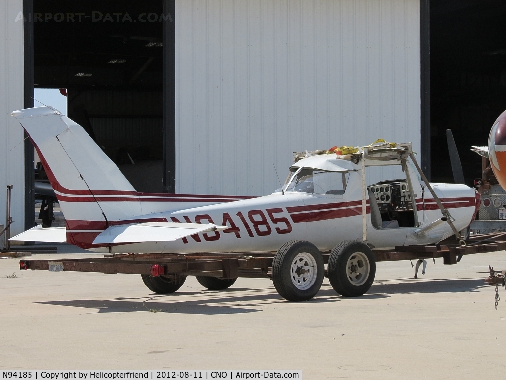 N94185, 1982 Cessna 152 C/N 152-85615, After crash 08/10/2012, 1 serious injury, 1 minor injury