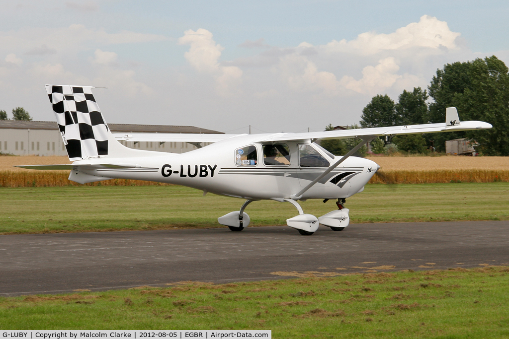 G-LUBY, 2006 Jabiru J430 C/N PFA 336-14605, Jabiru J430 at The Real Aeroplane Club's Summer Madness Fly-In, Breighton Airfield, August 2012.