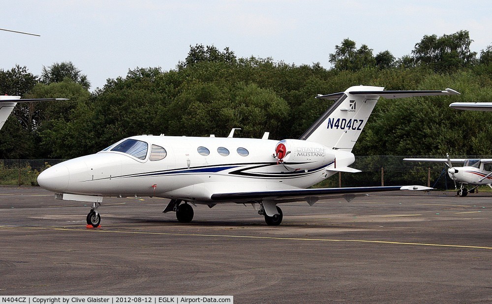 N404CZ, 2012 Cessna 510 Citation Mustang Citation Mustang C/N 510-0404, Currently with, Cessna Aircraft Co