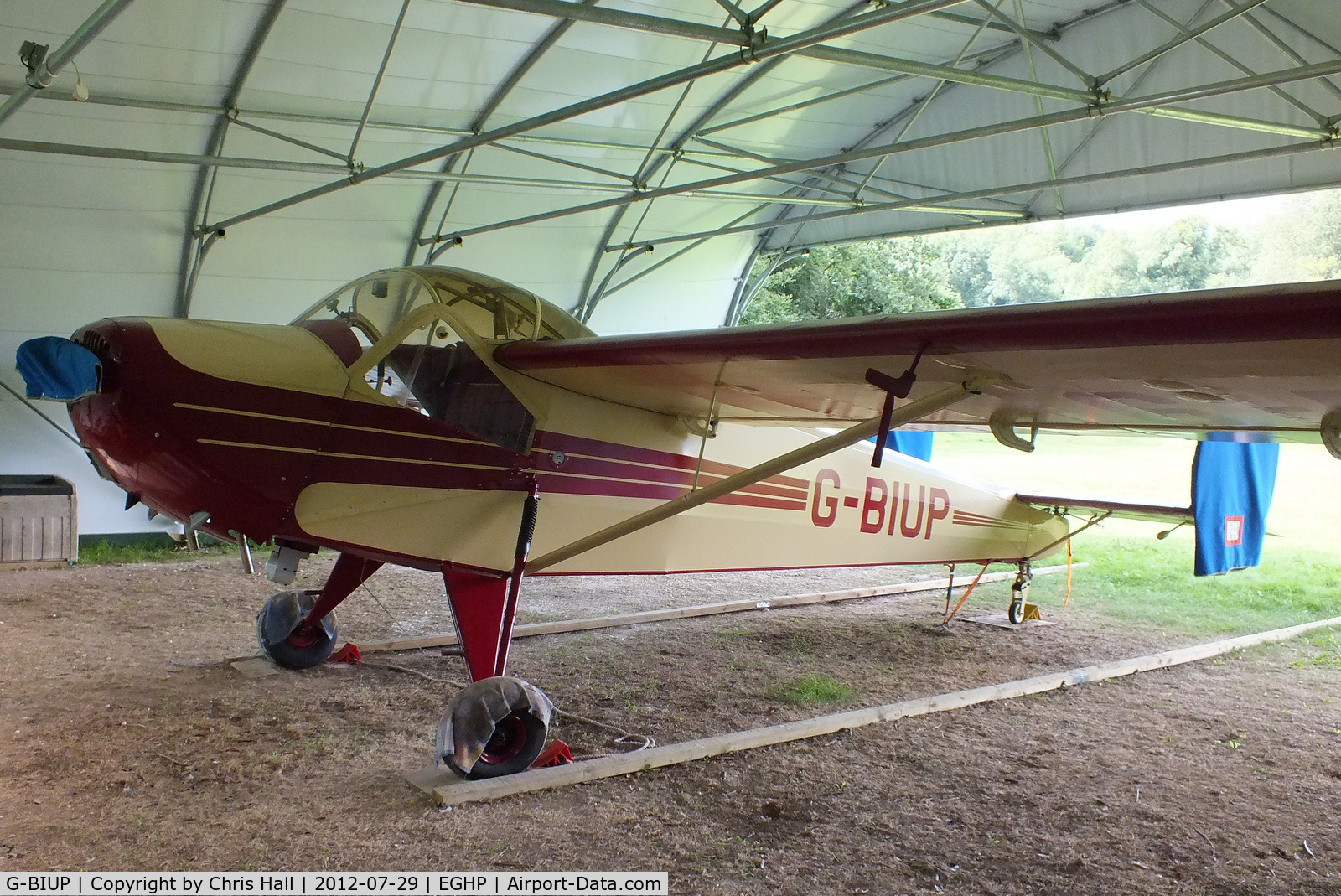 G-BIUP, 1950 Nord NC-854S C/N 54, at Popham Airfield, Hampshire