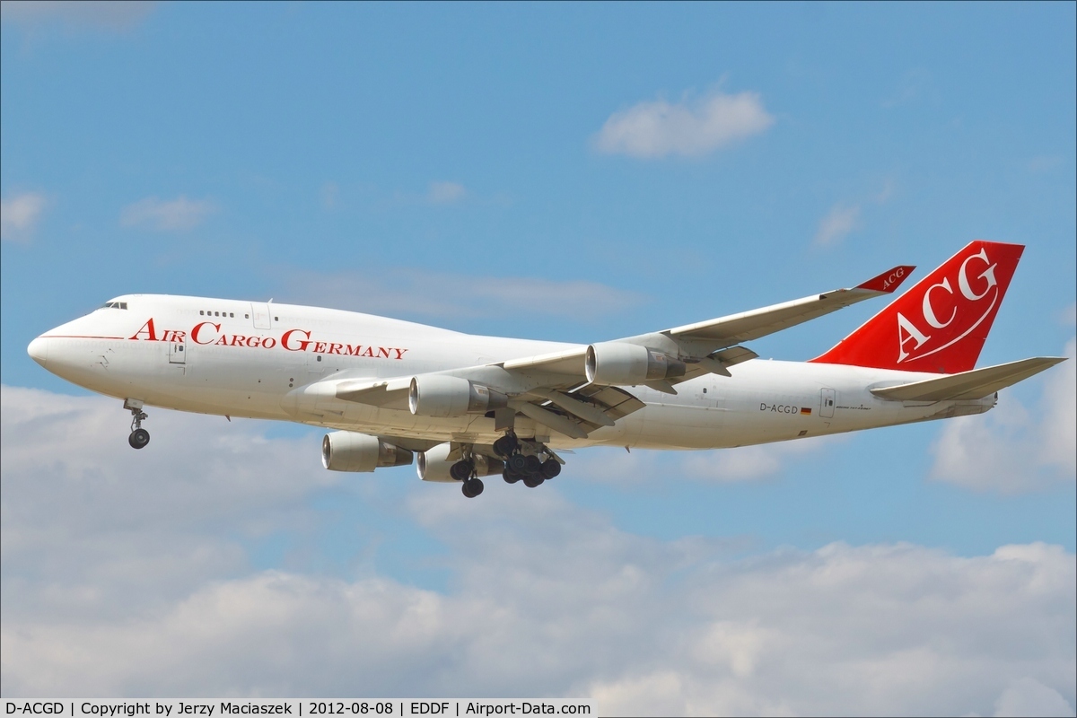 D-ACGD, 1989 Boeing 747-412/BCF C/N 24061, Boeing 747-412(BCF)