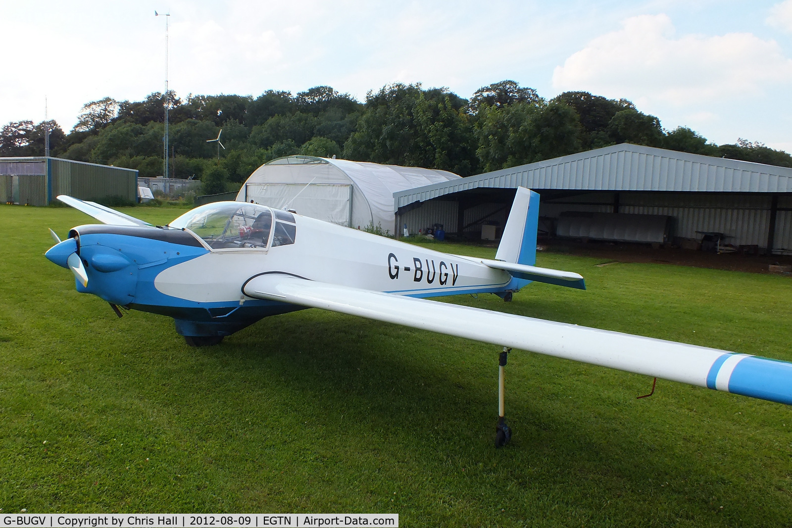 G-BUGV, 1978 Slingsby T-61F Venture T2 C/N 1884, at Enstone Airfield