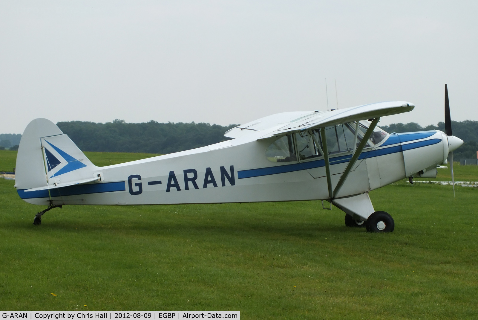 G-ARAN, 1960 Piper PA-18-150 Super Cub C/N 18-7307, Visitor from Leicester