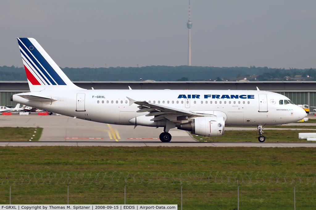 F-GRXL, 2006 Airbus A319-111 C/N 2938, Air France F-GRXL o/c