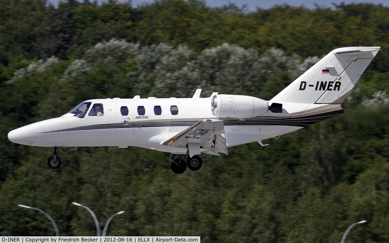 D-INER, 2003 Cessna 525 CitationJet CJ1 C/N 525-0516, short final RW24