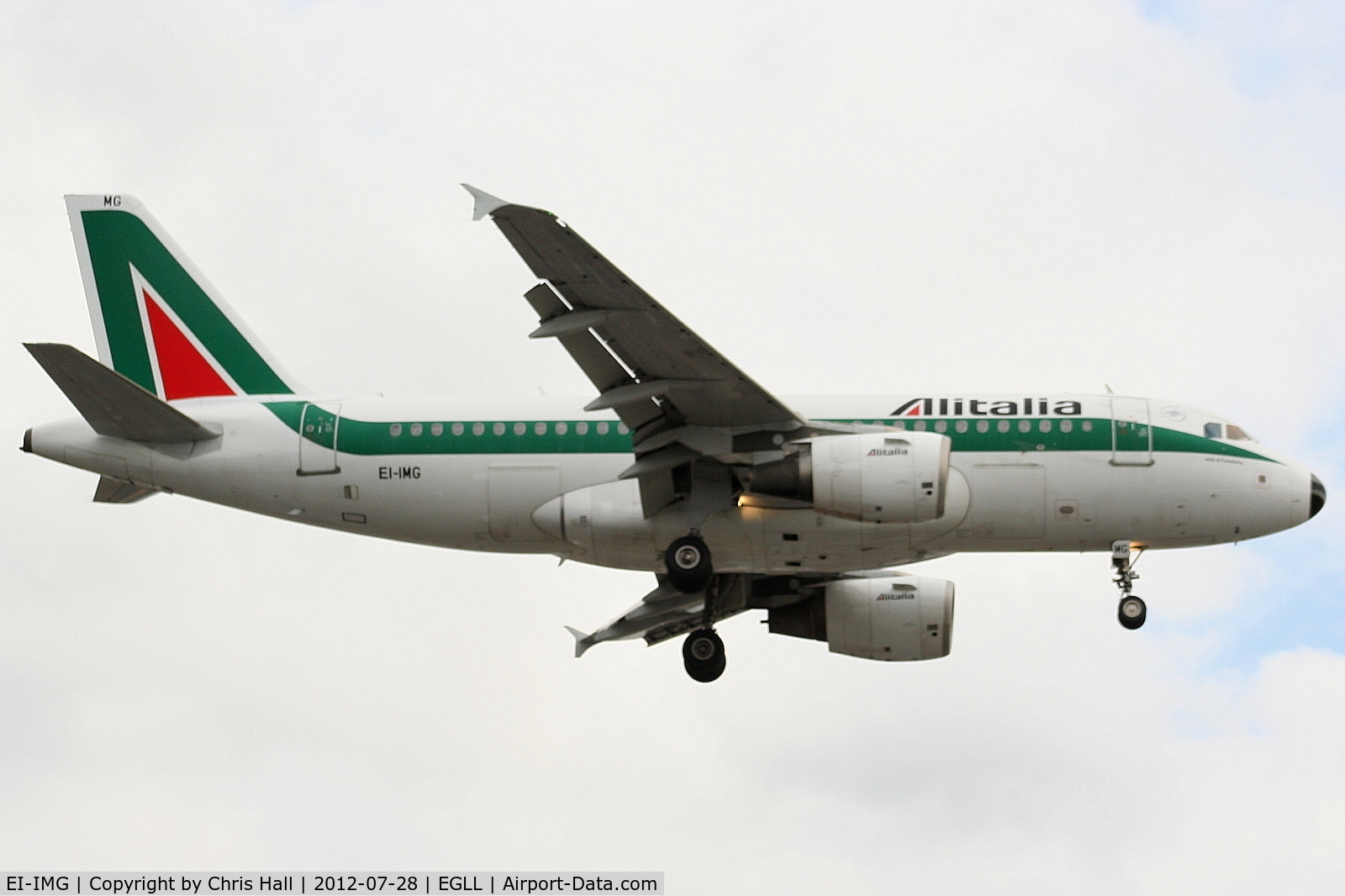 EI-IMG, 2003 Airbus A319-112 C/N 2086, Alitalia