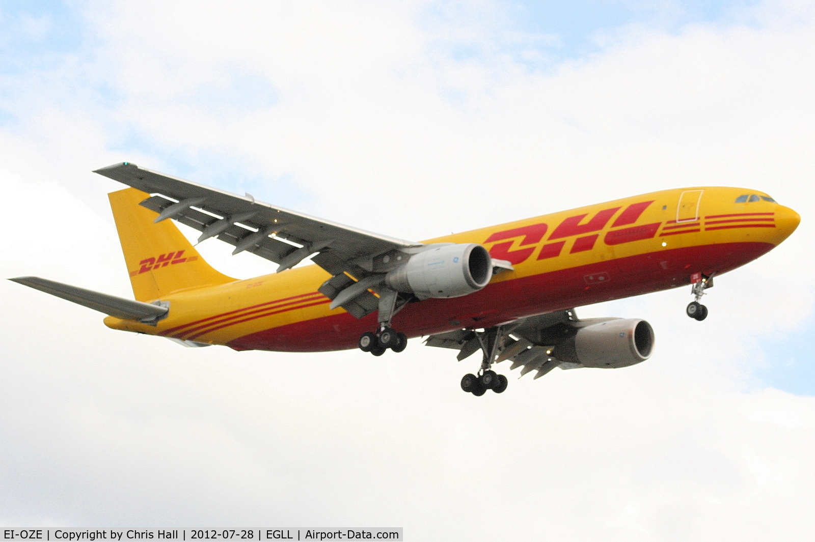 EI-OZE, 1981 Airbus A300B4-203F C/N 152, Air Contractors / DHL