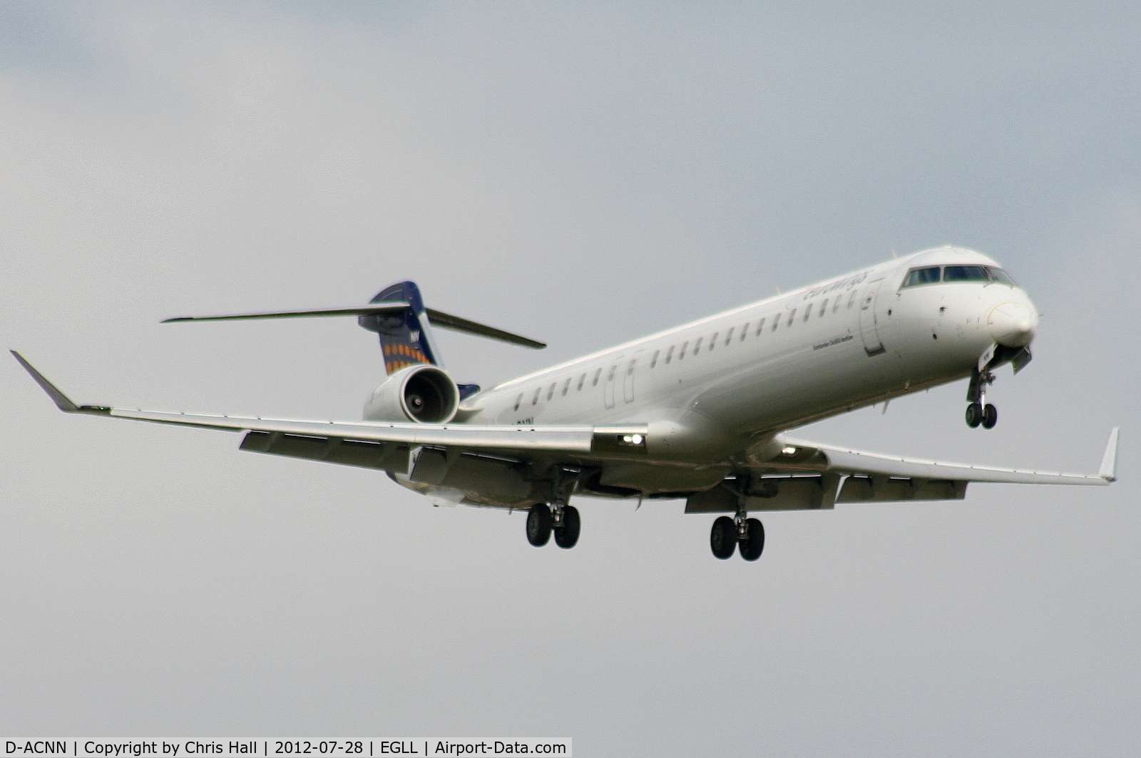 D-ACNN, 2010 Bombardier CRJ-900LR (CL-600-2D24) C/N 15254, Eurowings