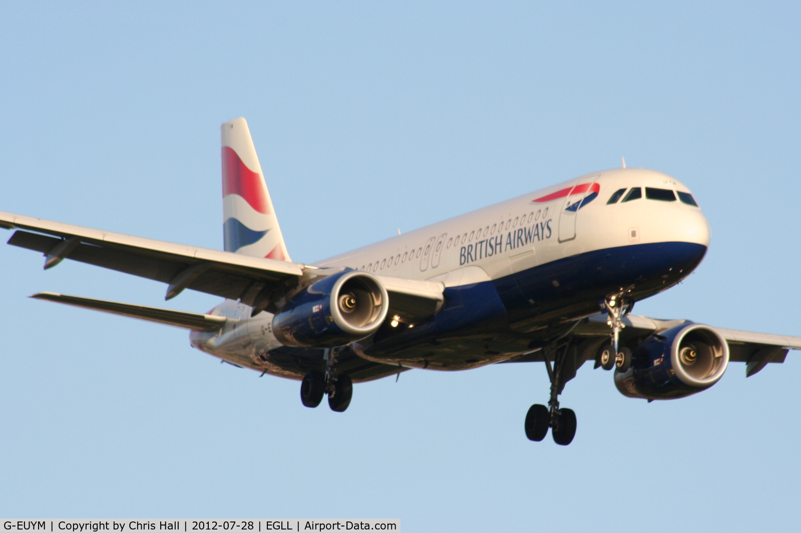 G-EUYM, 2011 Airbus A320-232 C/N 4791, British Airways