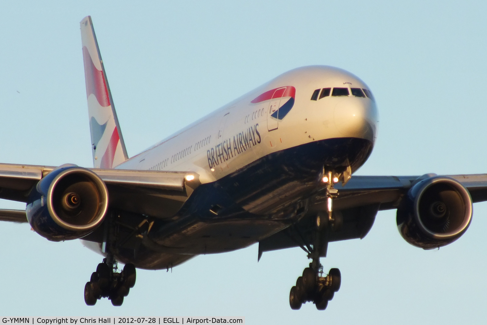 G-YMMN, 2001 Boeing 777-236 C/N 30316, British Airways