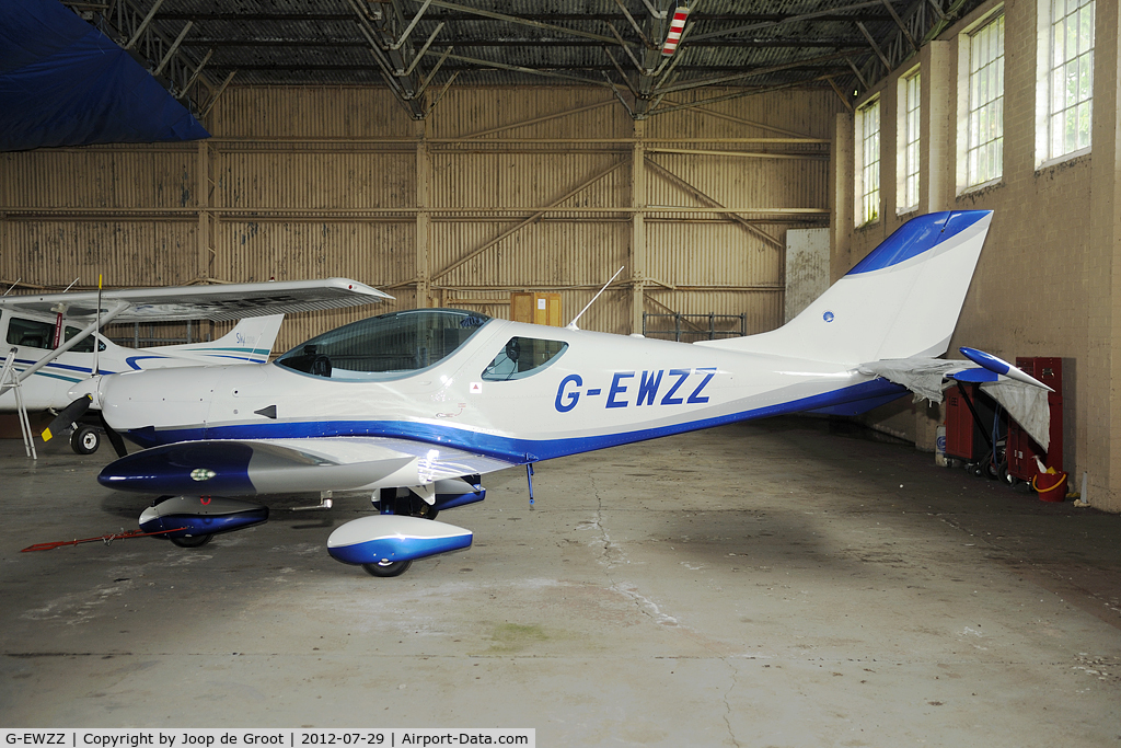 G-EWZZ, 2010 CZAW SportCruiser C/N LAA 338-14815, Home built aircraft in the civil hangar at RAF Kirknewton
