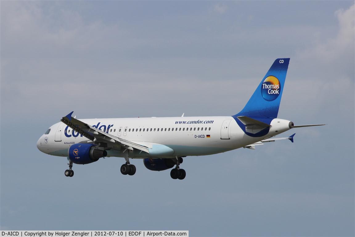 D-AICD, 1998 Airbus A320-212 C/N 0884, From mediterranean beaches straight to rwy 25L is coming....