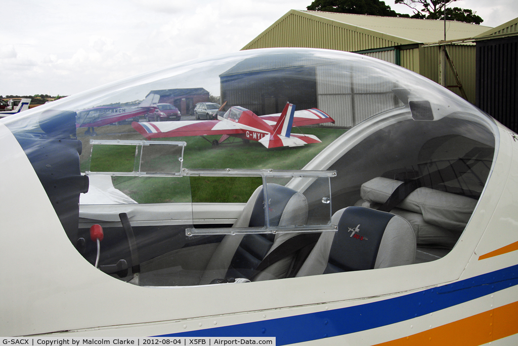G-SACX, 2007 Aero AT-3 R100 C/N AT3-028, Aero AT-3 R100, Fishburn Airfield UK, August 2012.