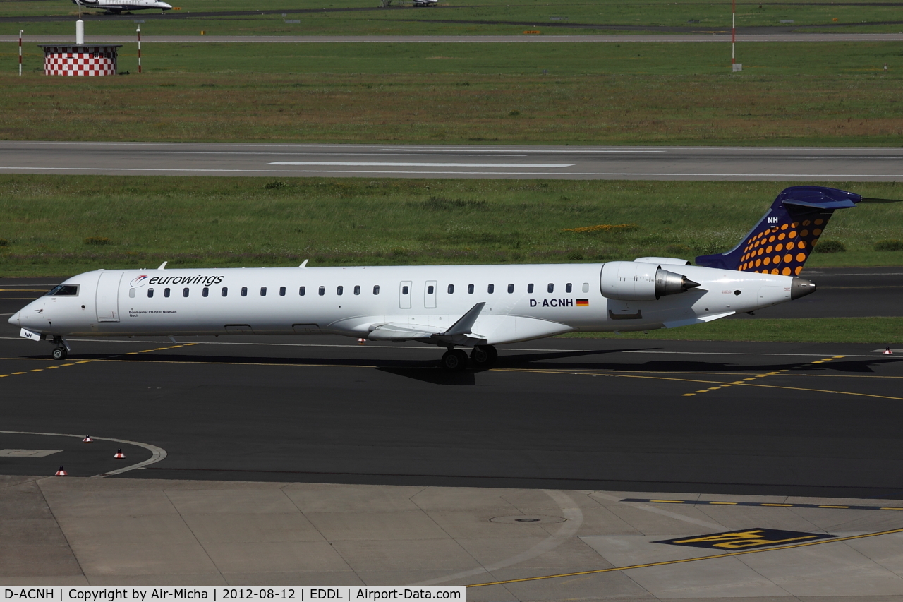 D-ACNH, 2009 Bombardier CRJ-900 NG (CL-600-2D24) C/N 15247, Eurowings, Canadair CL-600-2D24 Regional Jet CRJ-900, CN: 15247, Name: Goch