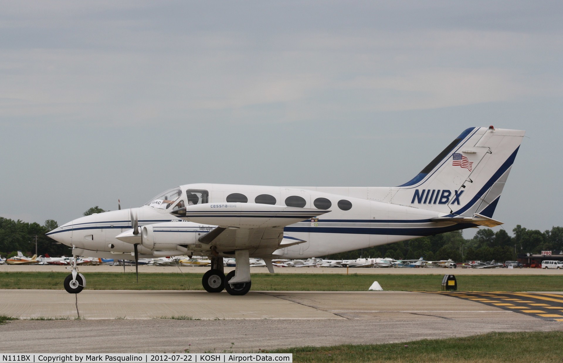 N111BX, 1972 Cessna 414 Chancellor Chancellor C/N 414-0368, Cessna 414