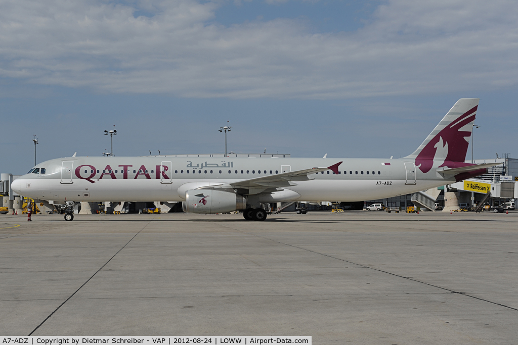 A7-ADZ, 2008 Airbus A321-231 C/N 3669, Qatar Airways Airbus 321