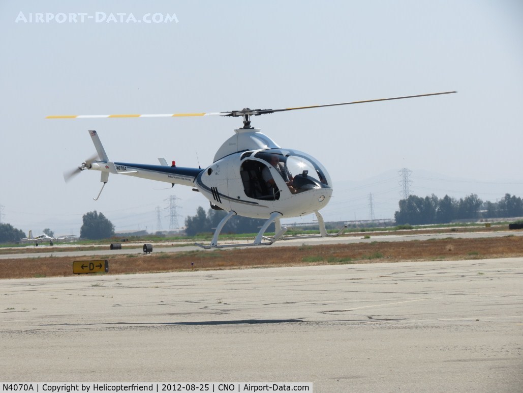 N4070A, 2004 Rotorway Exec 162F C/N 6345DS, Hovering after checking for traffic and awaiting clearence for take off