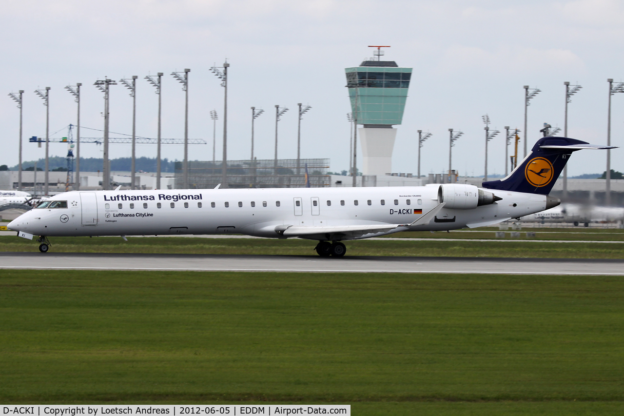 D-ACKI, 2006 Bombardier CRJ-900LR (CL-600-2D24) C/N 15088, DLH Regional