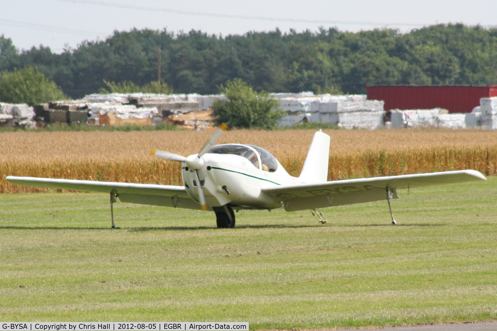 G-BYSA, 2000 Europa XS Monowheel C/N PFA 247-13199, The Real Aeroplane Club's Summer Madness Fly-In, Breighton