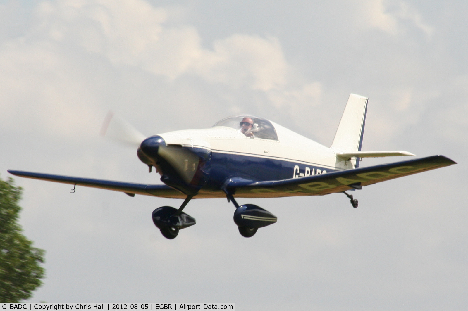 G-BADC, 1980 Rollason Beta B2A C/N PFA 002-10140, The Real Aeroplane Club's Summer Madness Fly-In, Breighton