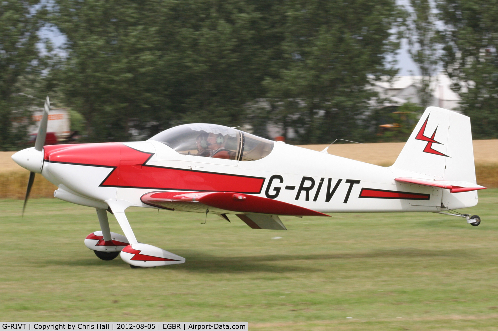 G-RIVT, 1996 Vans RV-6 C/N PFA 181-12743, The Real Aeroplane Club's Summer Madness Fly-In, Breighton