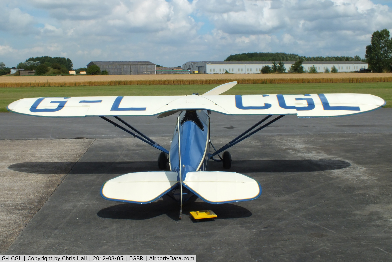 G-LCGL, 1993 Comper CLA7 Swift Replica C/N PFA 103-11089, The Real Aeroplane Club's Summer Madness Fly-In, Breighton