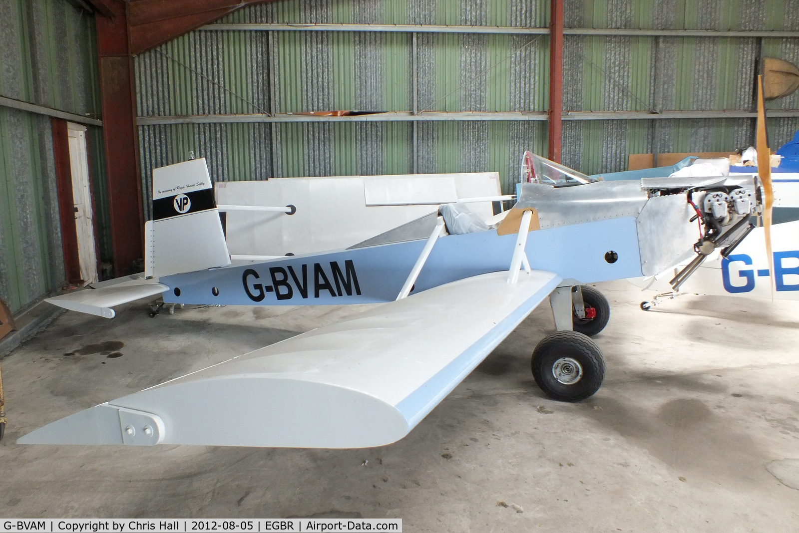 G-BVAM, 1993 Evans VP-1 Volksplane C/N PFA 062-12132, The Real Aeroplane Club's Summer Madness Fly-In, Breighton