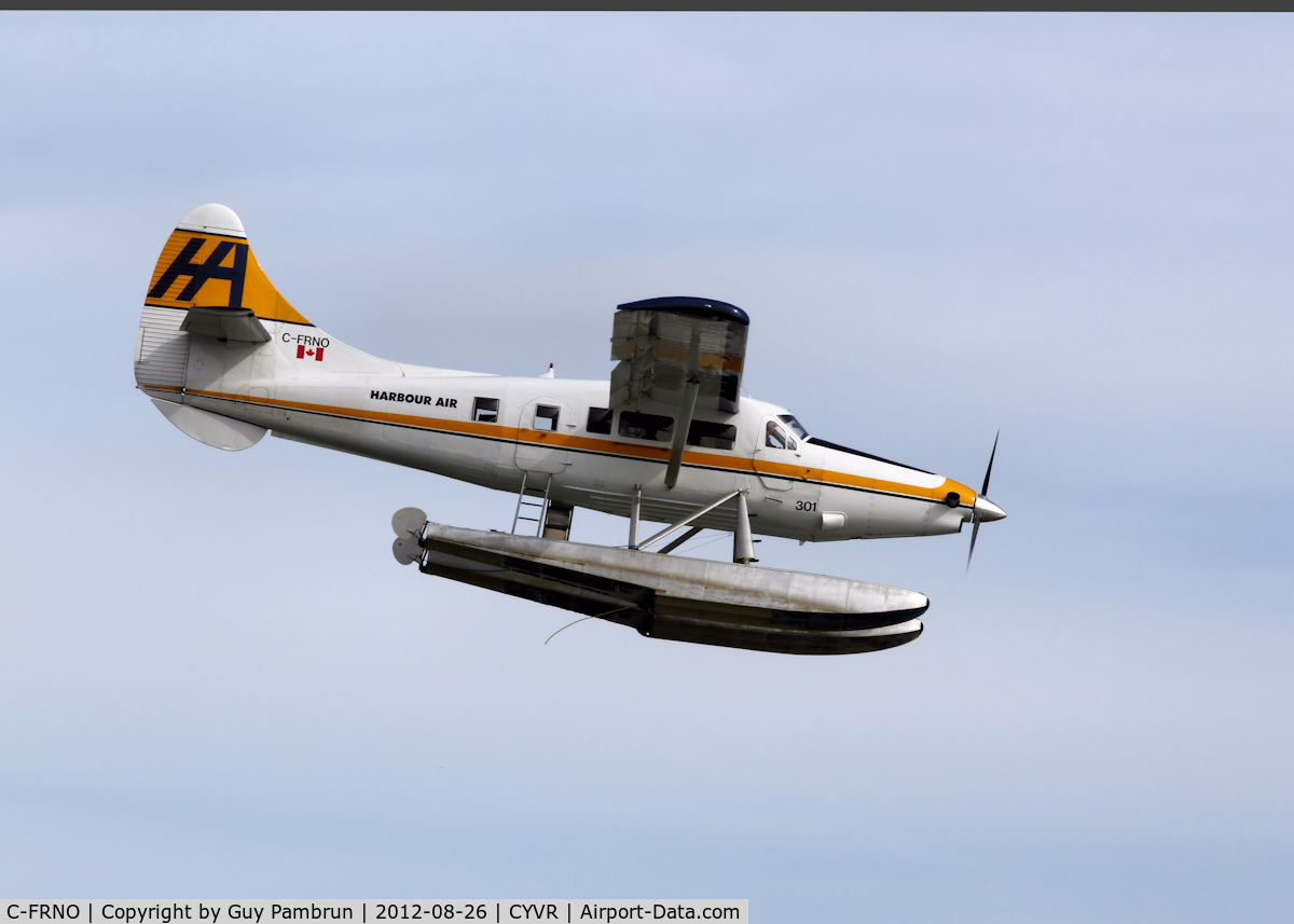 C-FRNO, 1953 De Havilland Canada DHC-3 Turbo Otter C/N 21, Landing
