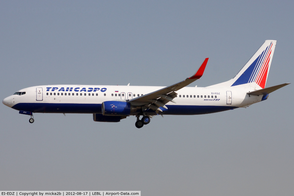 EI-EDZ, 1998 Boeing 737-8K5 C/N 27980, Landing in 25R