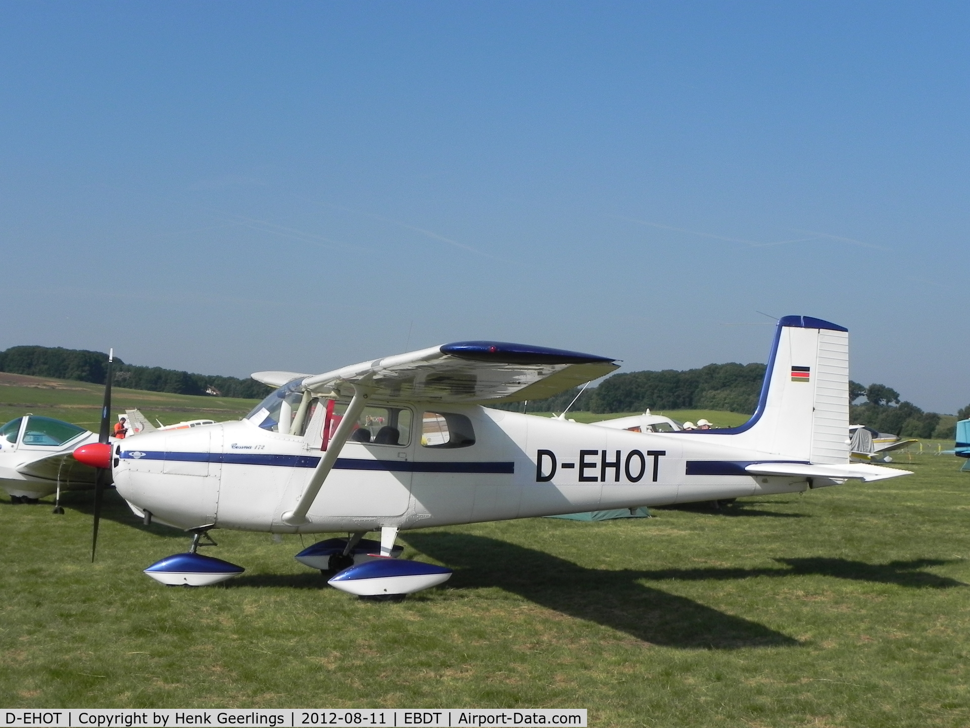 D-EHOT, 1956 Cessna 172 C/N 28682, Oldtimer Fly In , Schaffen Diest - Belgium , August 2012