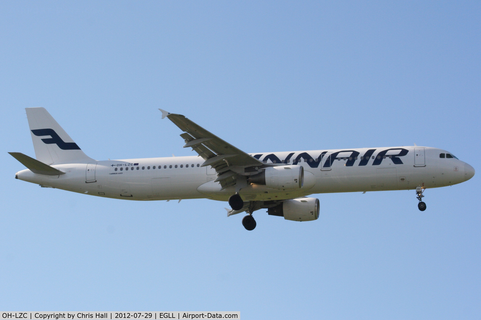 OH-LZC, 2000 Airbus A321-211 C/N 1185, Finnair