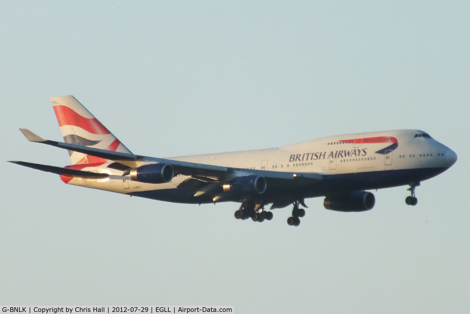 G-BNLK, 1990 Boeing 747-436 C/N 24053, British Airways