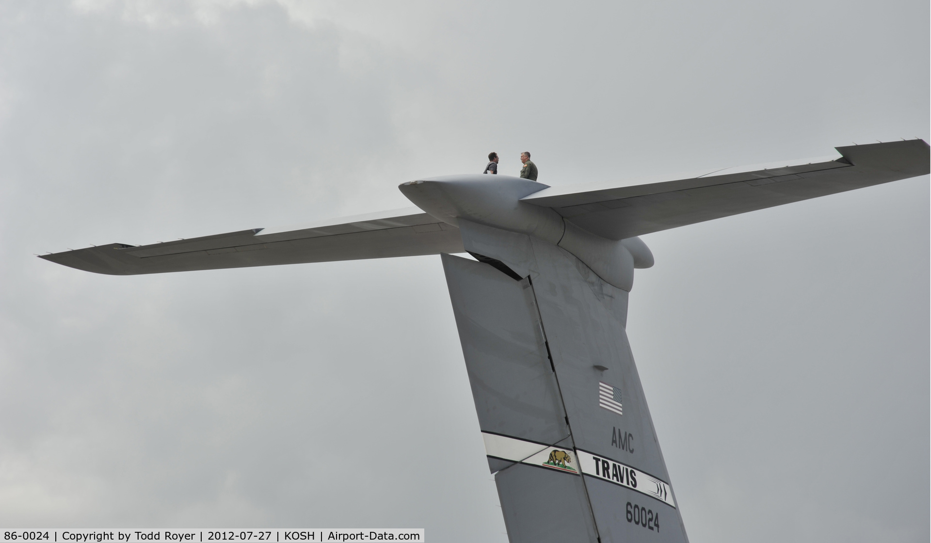 86-0024, 1986 Lockheed C-5B Galaxy C/N 500-0110, Airventure 2012