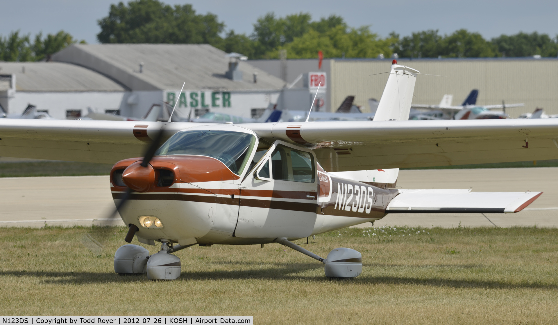 N123DS, 1975 Cessna 177B Cardinal C/N 17702373, Airventure 2012