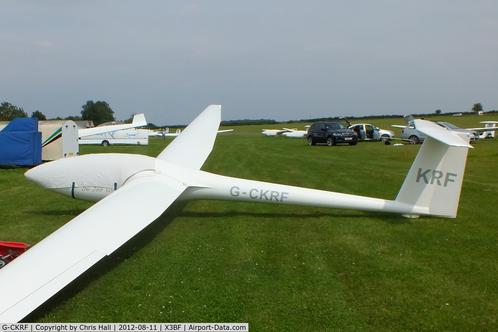 G-CKRF, Elan DG-300 C/N 3E392, at Bidford Airfield