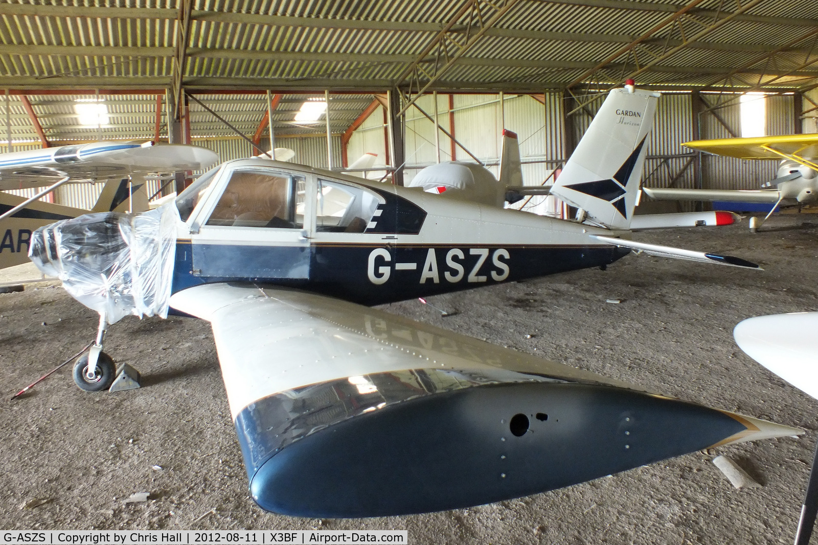 G-ASZS, 1965 Gardan GY-80-160 Horizon C/N 70, at Bidford Airfield