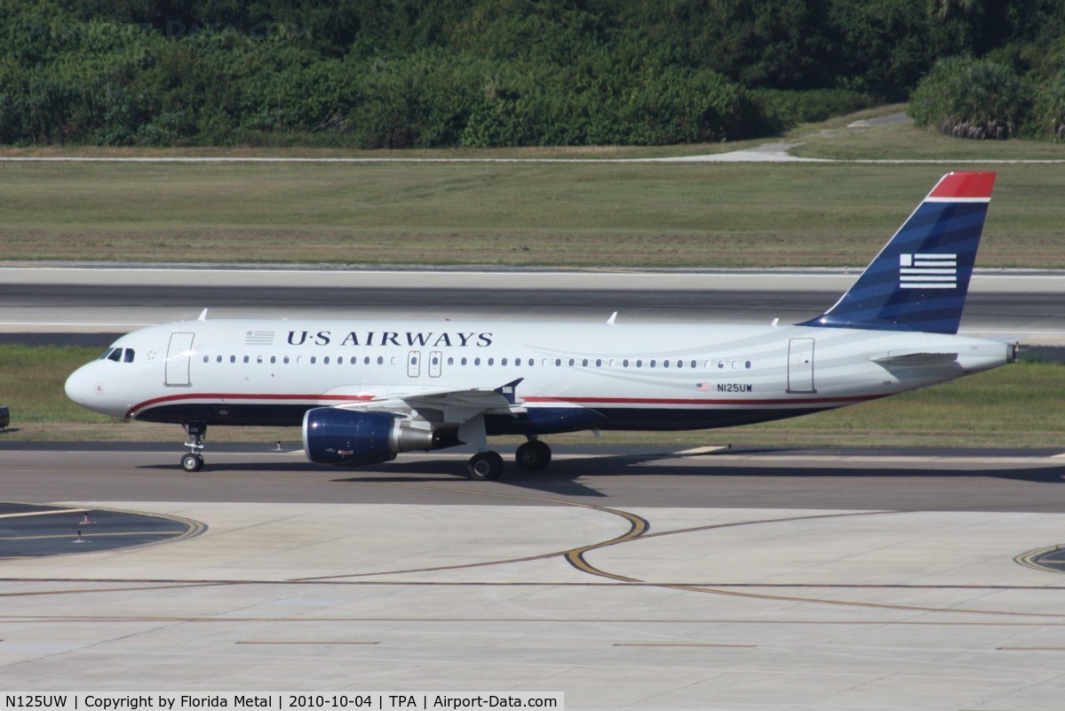 N125UW, 2009 Airbus A320-214 C/N 4086, US Airways A320