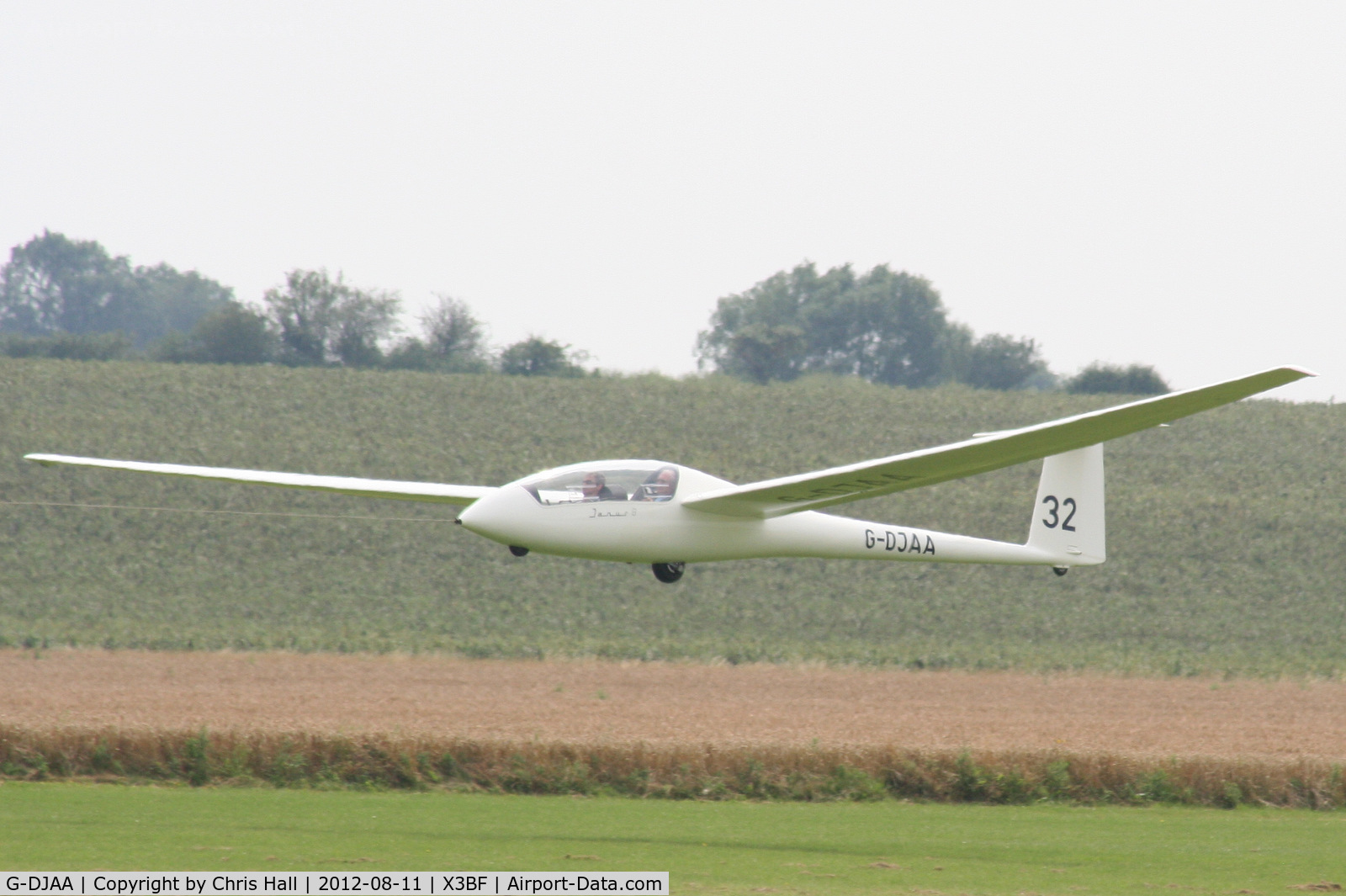 G-DJAA, 1982 Schempp-Hirth Janus B C/N 163, at Bidford Airfield