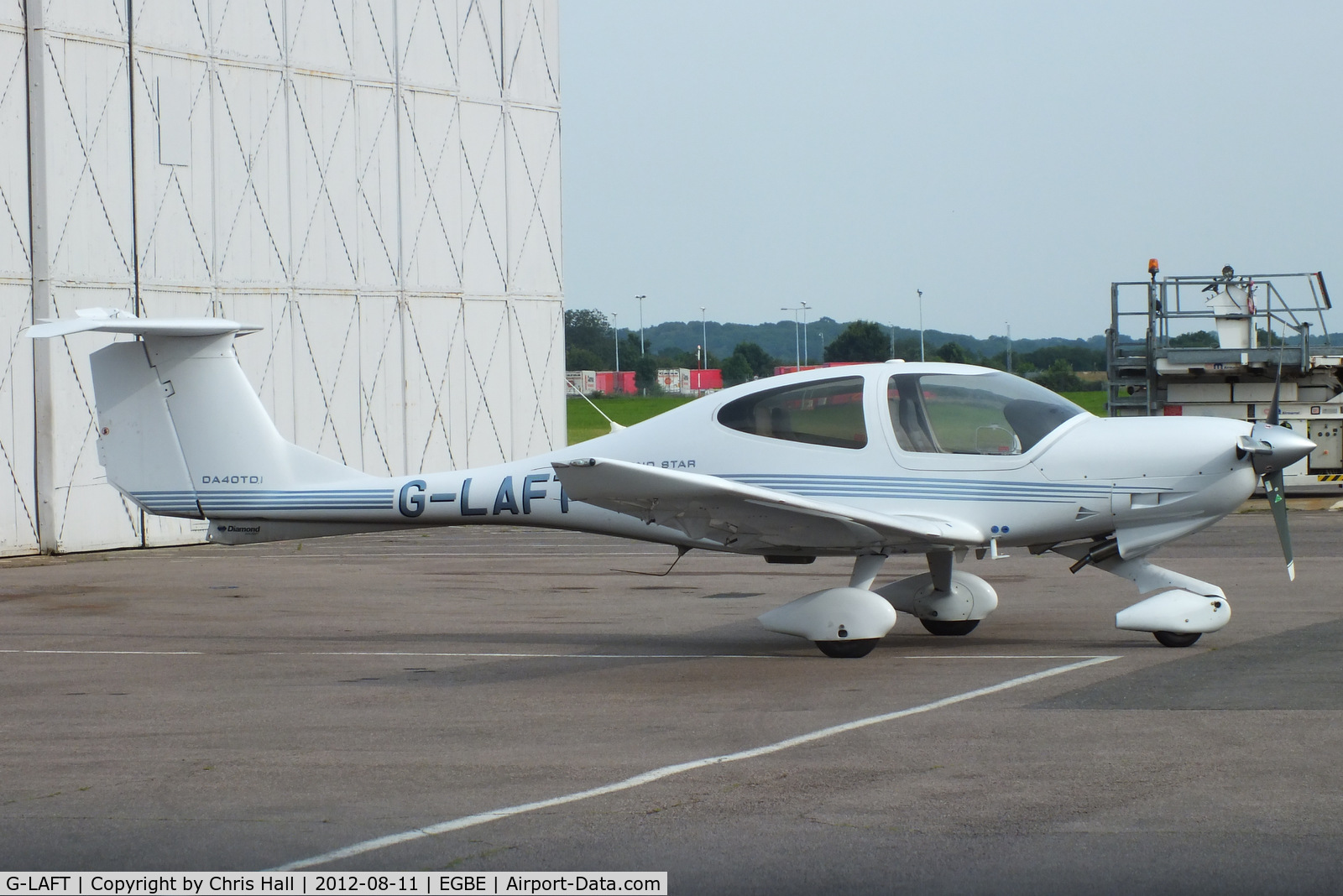 G-LAFT, 2006 Diamond DA-40D Diamond Star C/N D4.193, Atlantic Flight Training Ltd