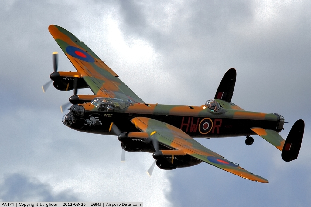 PA474, 1945 Avro 683 Lancaster B1 C/N VACH0052/D2973, BBMF Lancaster