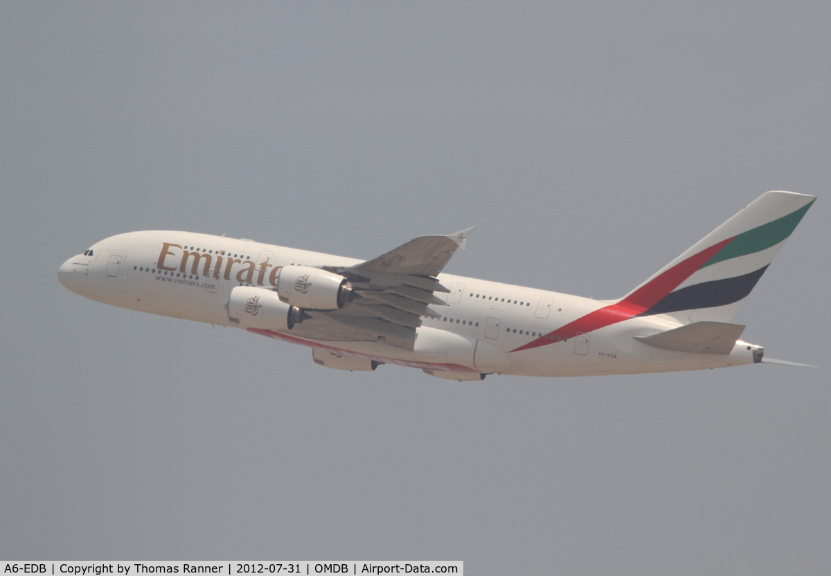 A6-EDB, 2008 Airbus A380-861 C/N 013, Emirates Airbus A380