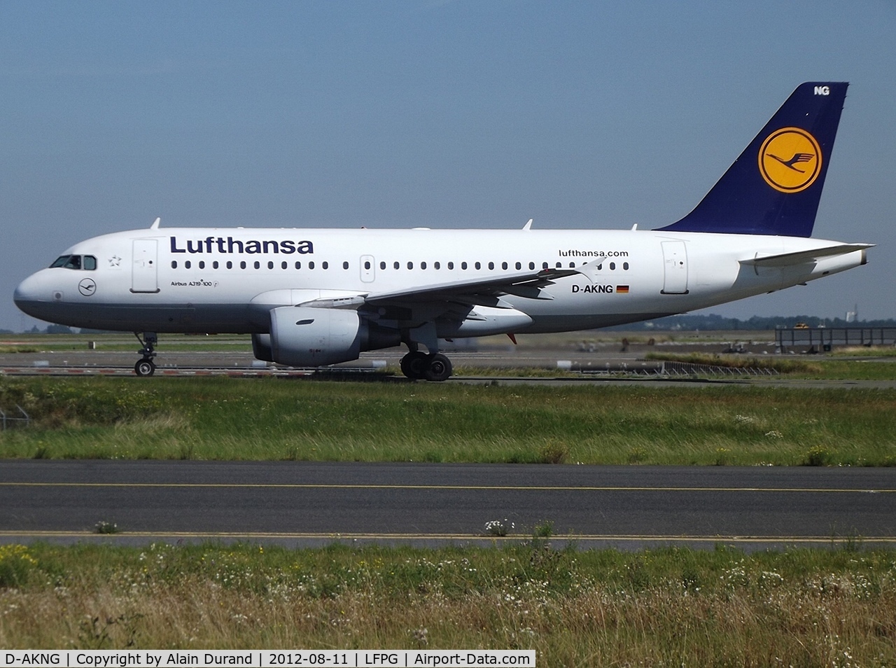 D-AKNG, 1997 Airbus A319-112 C/N 654, Subsequently to the closure of Lufthansa Italia in Oct 2011, November-Gold underwent a period of dormancy which ended on 2012-05-25 when back in service with LH.