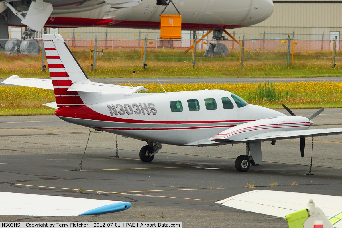 N303HS, Cessna T303 Crusader C/N T30300146, Cessna 303, c/n: 303-0146 at PAE
