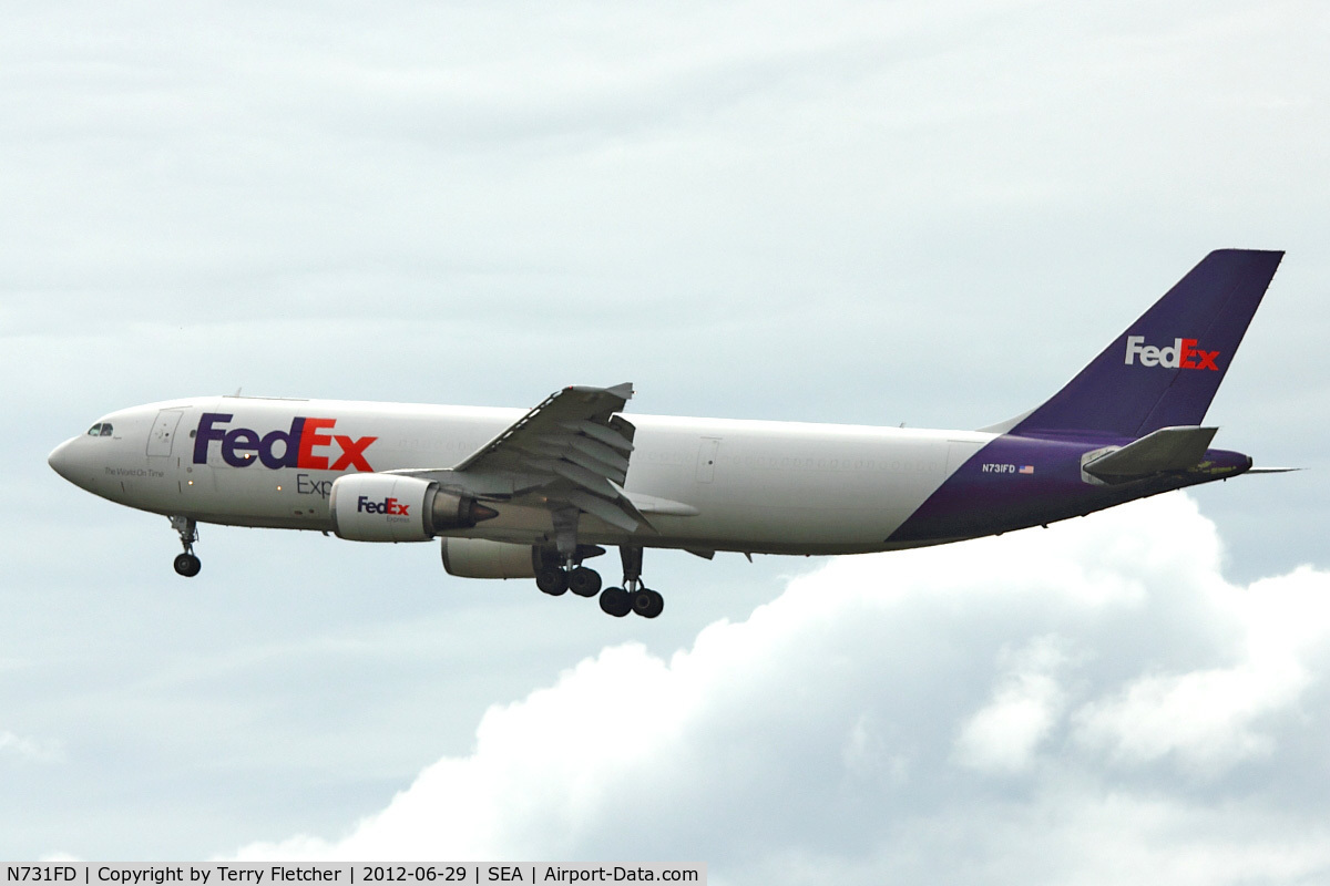 N731FD, 1993 Airbus A300B4-605R C/N 709, 1993 Airbus A300B4-605R, c/n: 709 of FedEx