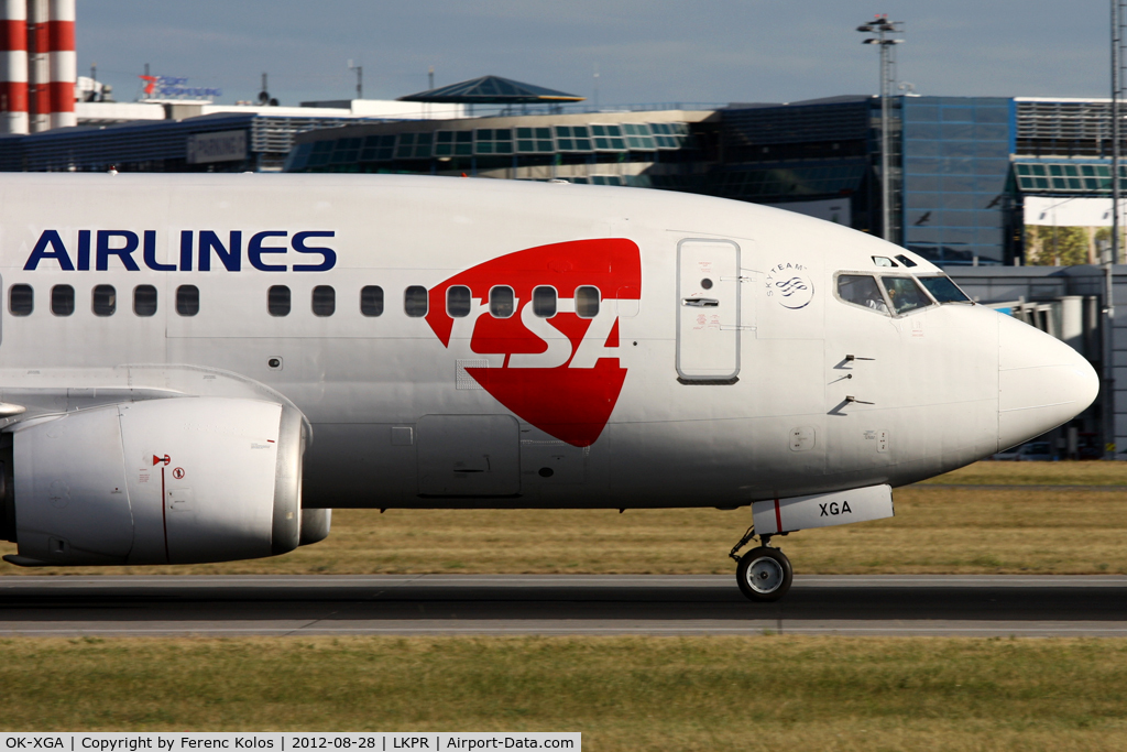 OK-XGA, 1992 Boeing 737-55S C/N 26539, Prague