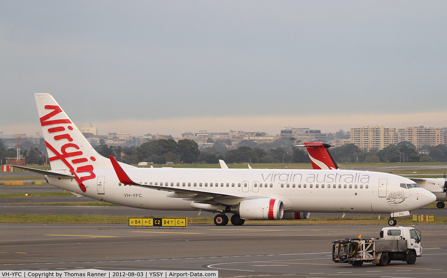 VH-YFC, 2011 Boeing 737-81D C/N 39413, Virgin Australia Boeing 737