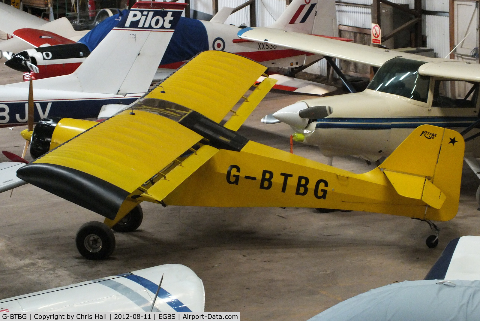 G-BTBG, 2001 Denney Kitfox Mk2 C/N PFA 172-11845, at Shobdon Airfield, Herefordshire