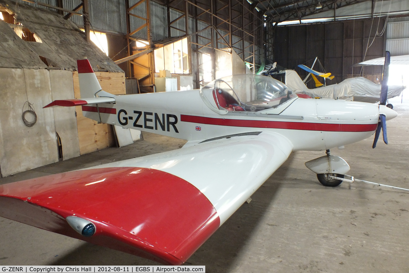 G-ZENR, 1998 Zenair CH-601 HD Zodiac C/N PFA 162-11573, at Shobdon Airfield, Herefordshire