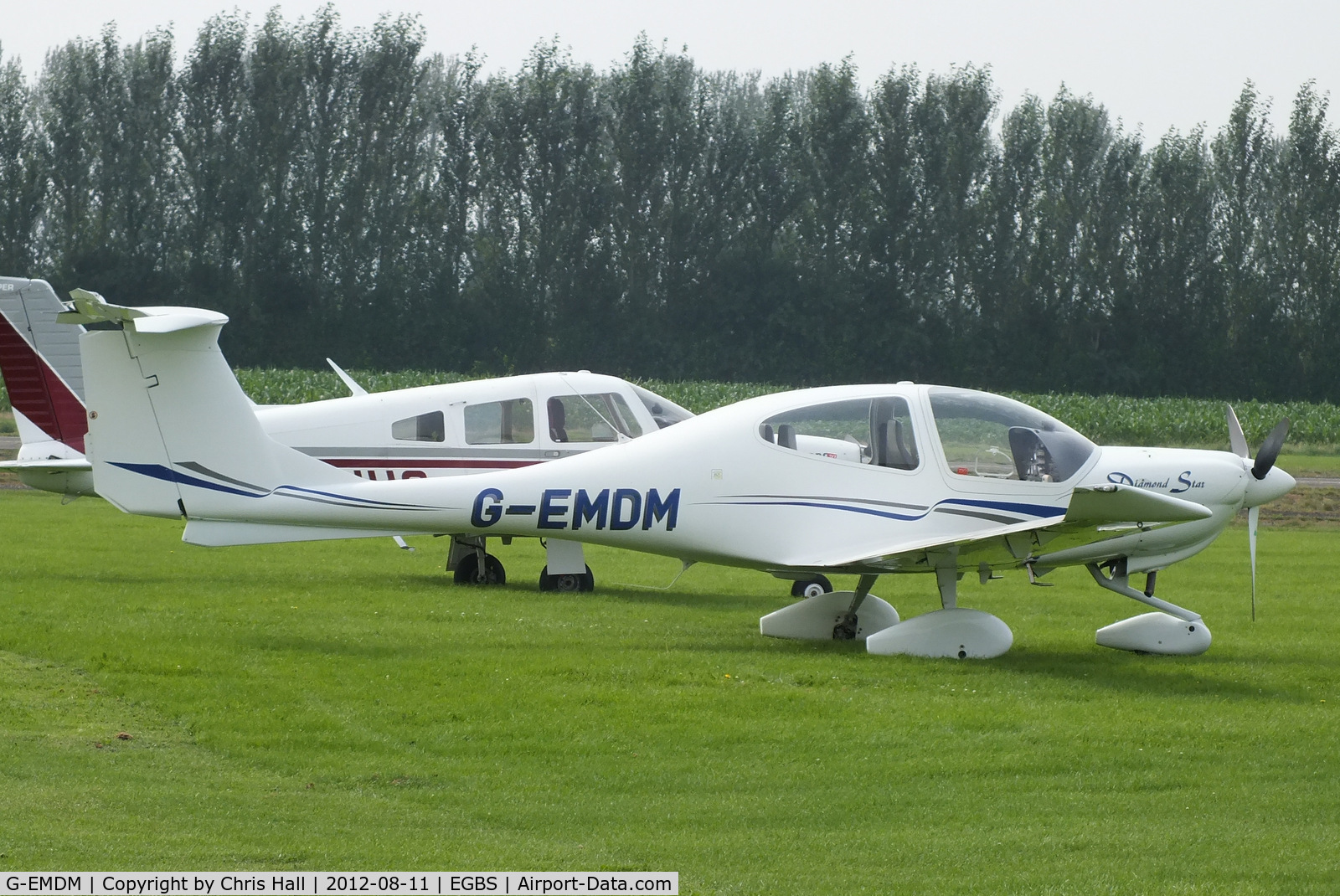 G-EMDM, 2000 Diamond DA-40 Diamond Star C/N 40.009, at Shobdon Airfield, Herefordshire