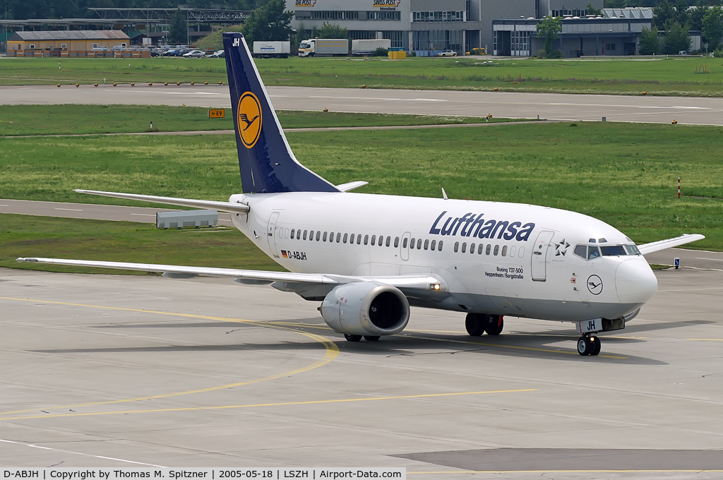 D-ABJH, 1991 Boeing 737-530 C/N 25357, Lufthansa D-ABJH 